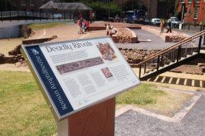 Chester Amphitheatre Lectern Sign