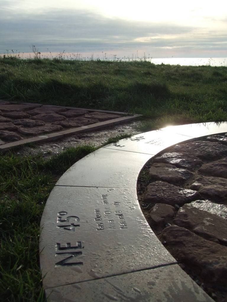 Jurassic Coast - sandblasted natural stone