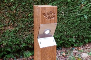 White Coast LED Post