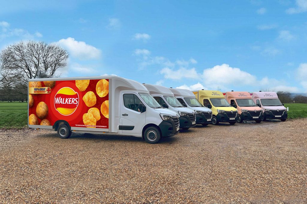 Walkers Snacks Van Livery