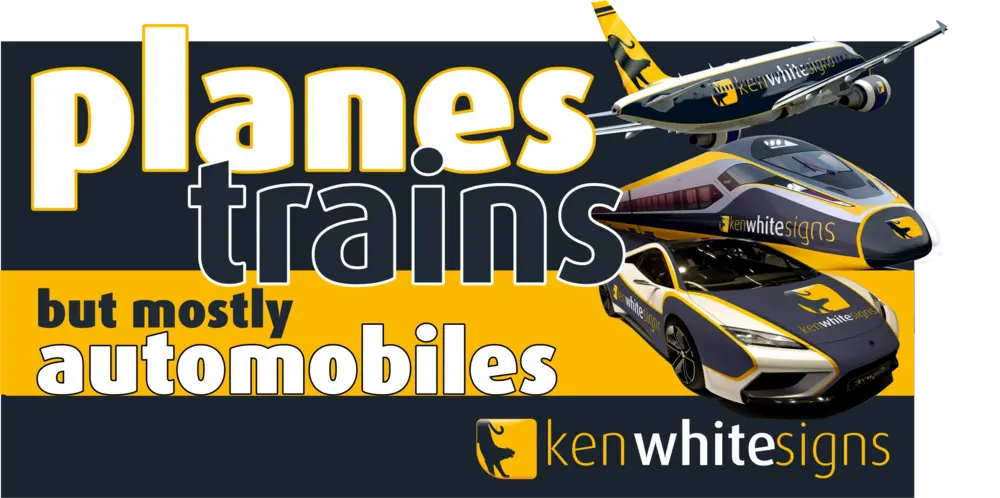 Vehicle livery for planes, trains but mostly automobiles