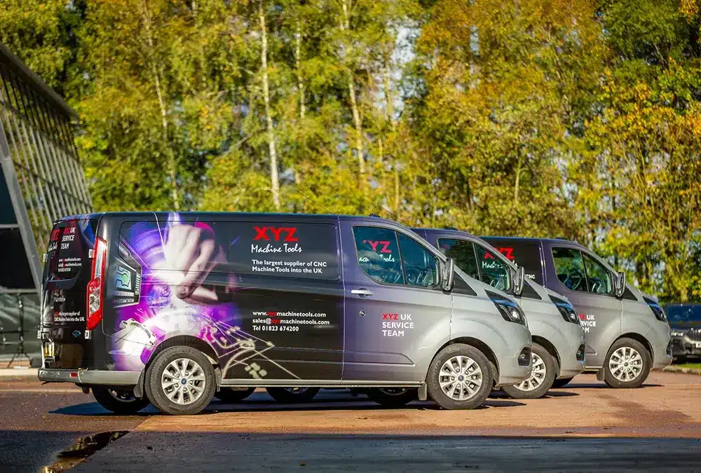 Full wrap van livery