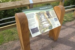 Foxton Locks Information Sign