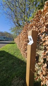 Castlerigg Hall Holiday Park LED bollard post