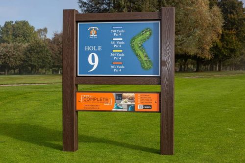 isitwood golf sign